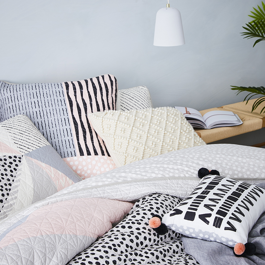 Solstice Quilted Quilt Cover Adairs