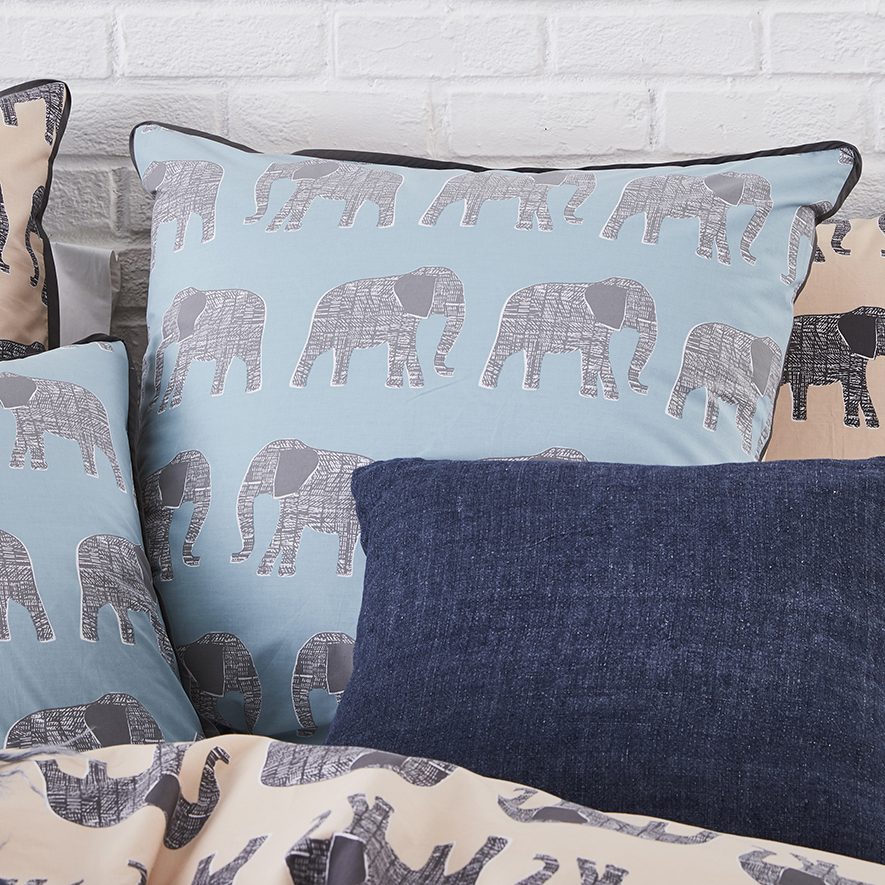 Bahati Quilt Cover Set Blush Adairs