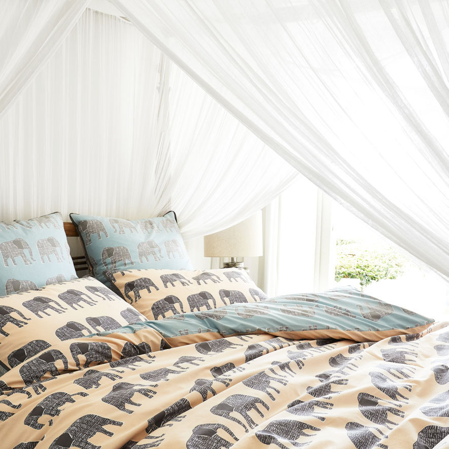 Bahati Quilt Cover Set Blush Adairs