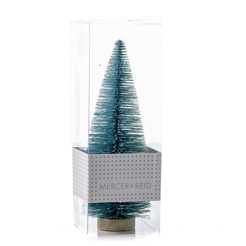 Sage Frosted Pine Table Tree Decoration