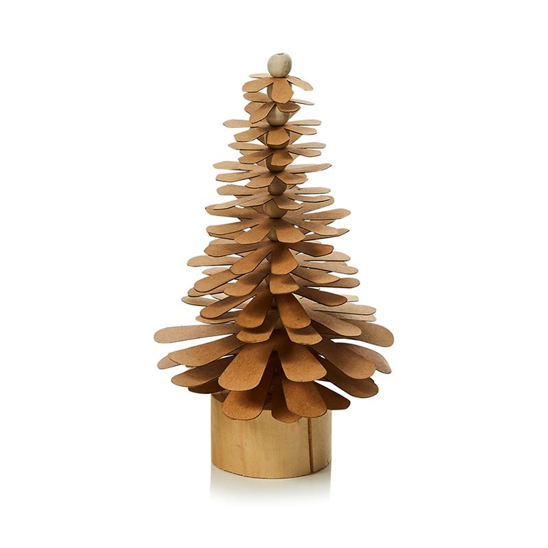 Pine Cone Paper Tree Brown 