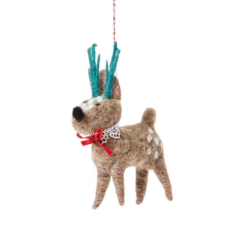 Christmas Felt Decoration Deer