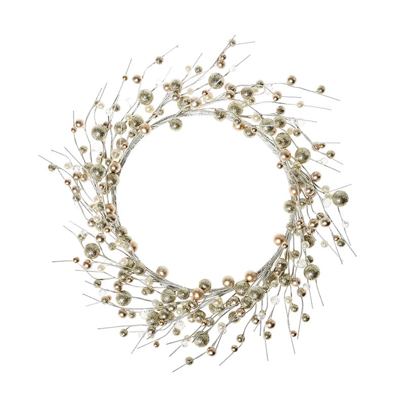 Champagne Berry Wreath Champagne