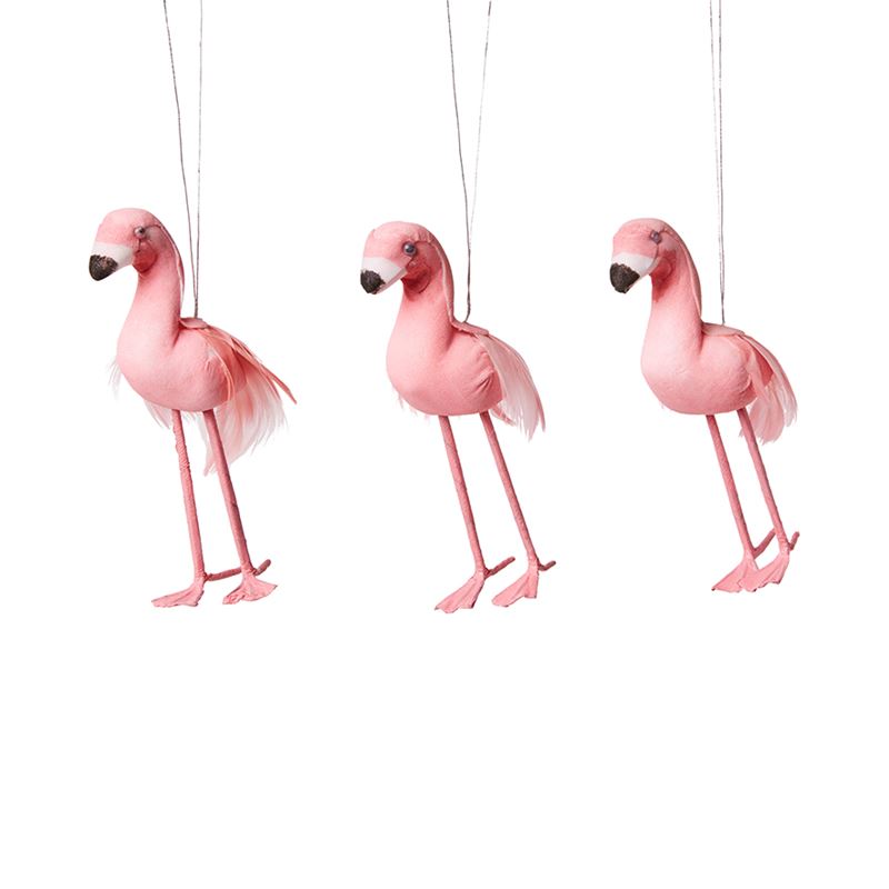 Feather Flamingo Light Pink Pack of 3