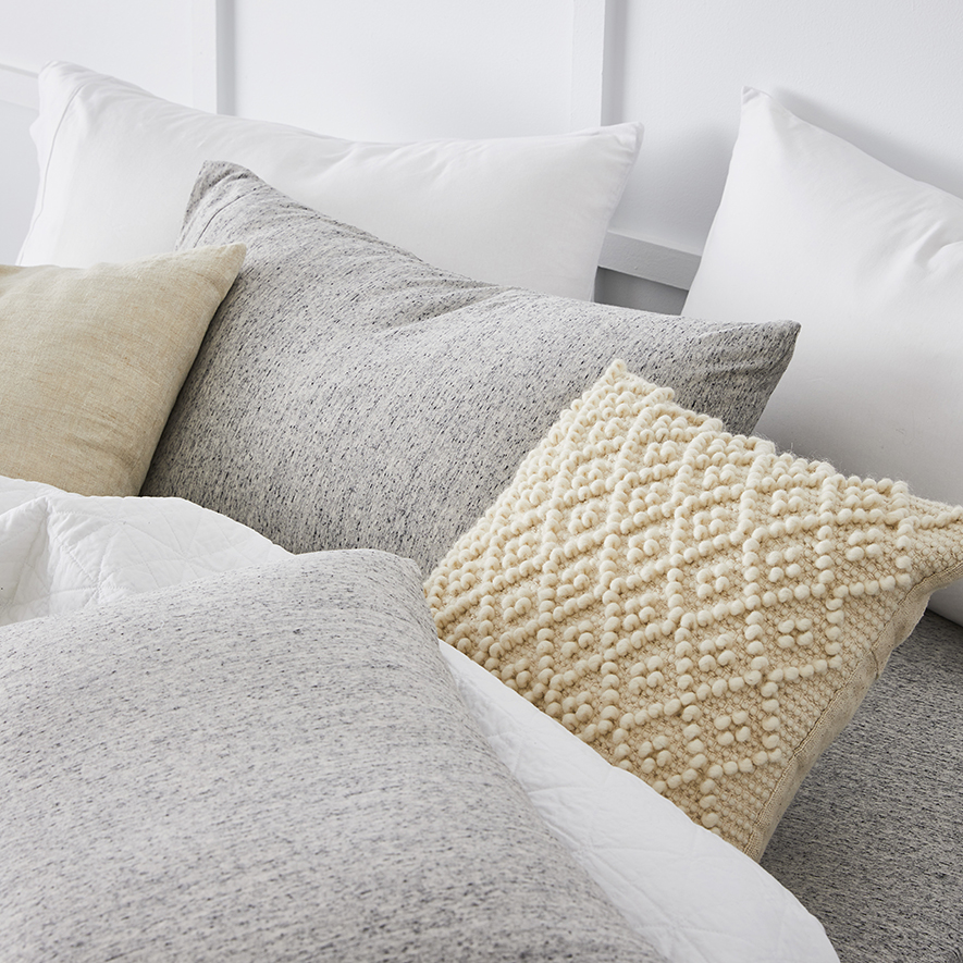 Ultra Soft Jersey Quilt Cover Dark Marble Adairs