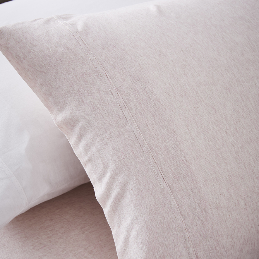 Ultra Soft Jersey Quilt Cover Pink Marble Adairs